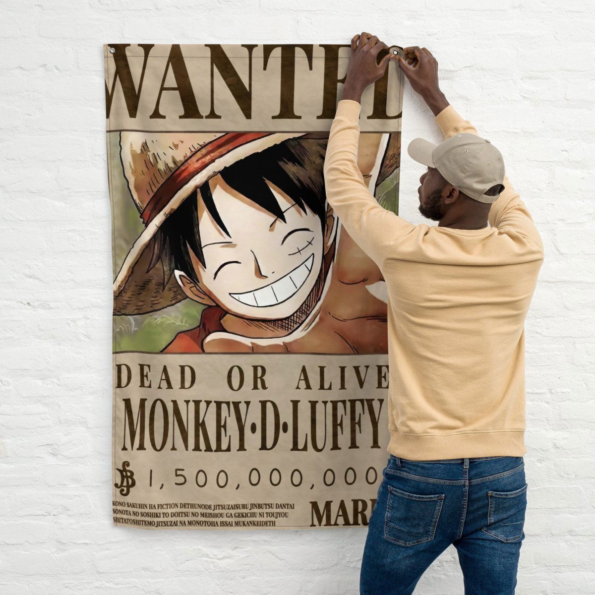 Luffy’s Wanted Poster  -  Damostra
